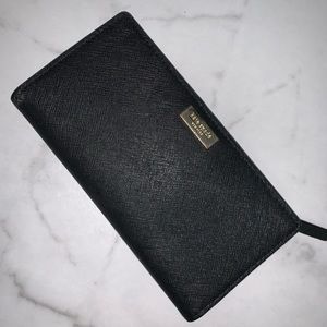 Kate Spade Black & Gold Wallet